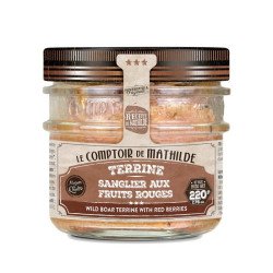 Terrine de Sanglier aux Fruits Rouges - 220g
