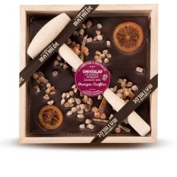 Chocolat à Casser - Noir Oranges Confites - 350g