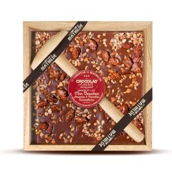 Chocolat A Casser Lait Mon Chouchou Amandes & Noisettes Caramelisées 350g